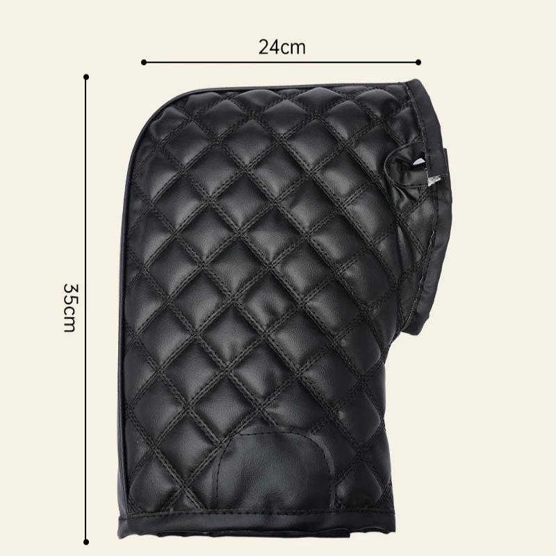 Winter Motorcycle Handlebar Covers 1 Pair Warm Electric Scooter Gloves Waterproof Windproof Thick Cotton for Cold Weather Riding