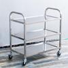 Edo Stainless Steel 3-Tier Mobile Service Cart