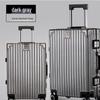 Lee Shin Aluminum Frame Carry-on Spinner Suitcase
