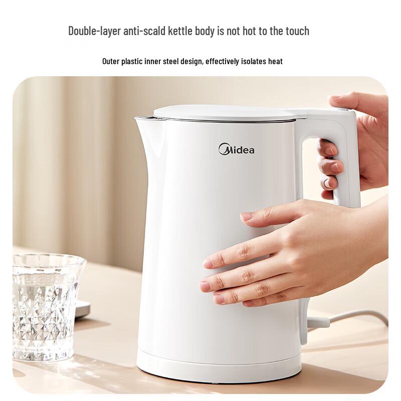 Midea 304 Stainless Steel Electric Kettle & Health Pot