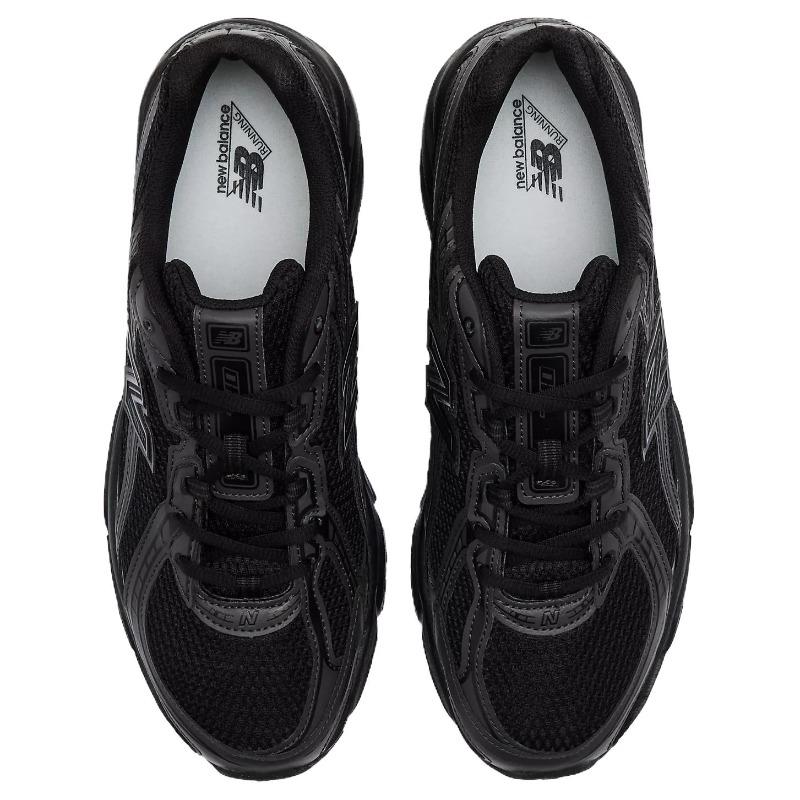 New Balance 740 Men Black Silver Low Top Running Shoes Comfortable Wear Resistant U740BO2