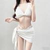 Women's Sexy Three-Piece Bikini Set for Resort and Hot Spring