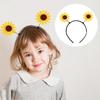 Anti-slip Headband for Children and Adults, Cartoon Sunflower Decor, Spring Design, Teeth, Plastic, Lightweight, Hair Hoop