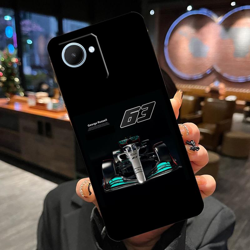 George Russell Case For Realme GT7 Pro GT6 11 12 13 14 15 Pro Plus C55 C53 C35 C33 C61 C65 C67 C53 C71 C75