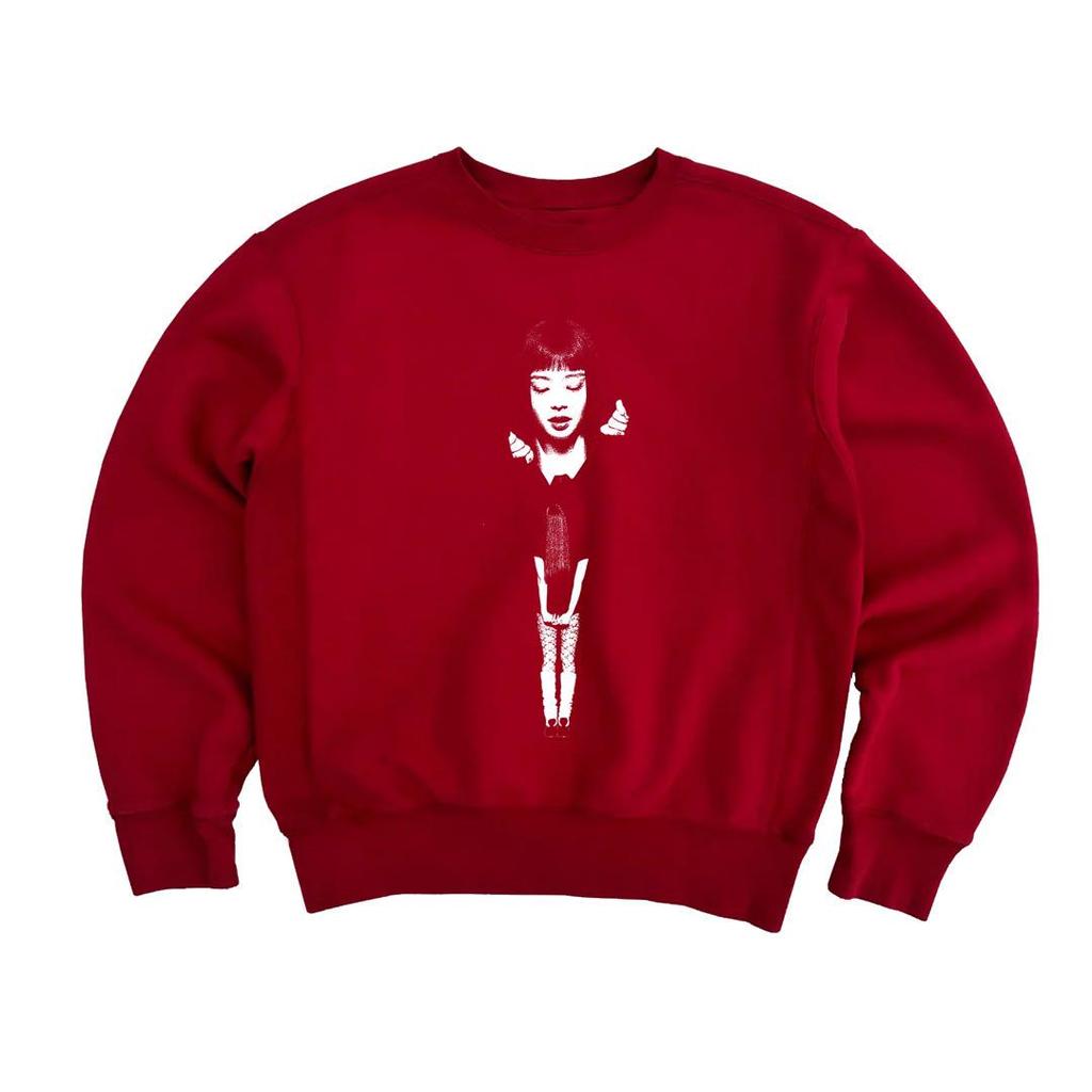 [USED] BLACKPINK Jennie Ruby Crew Neck Sweatshirt, Size L