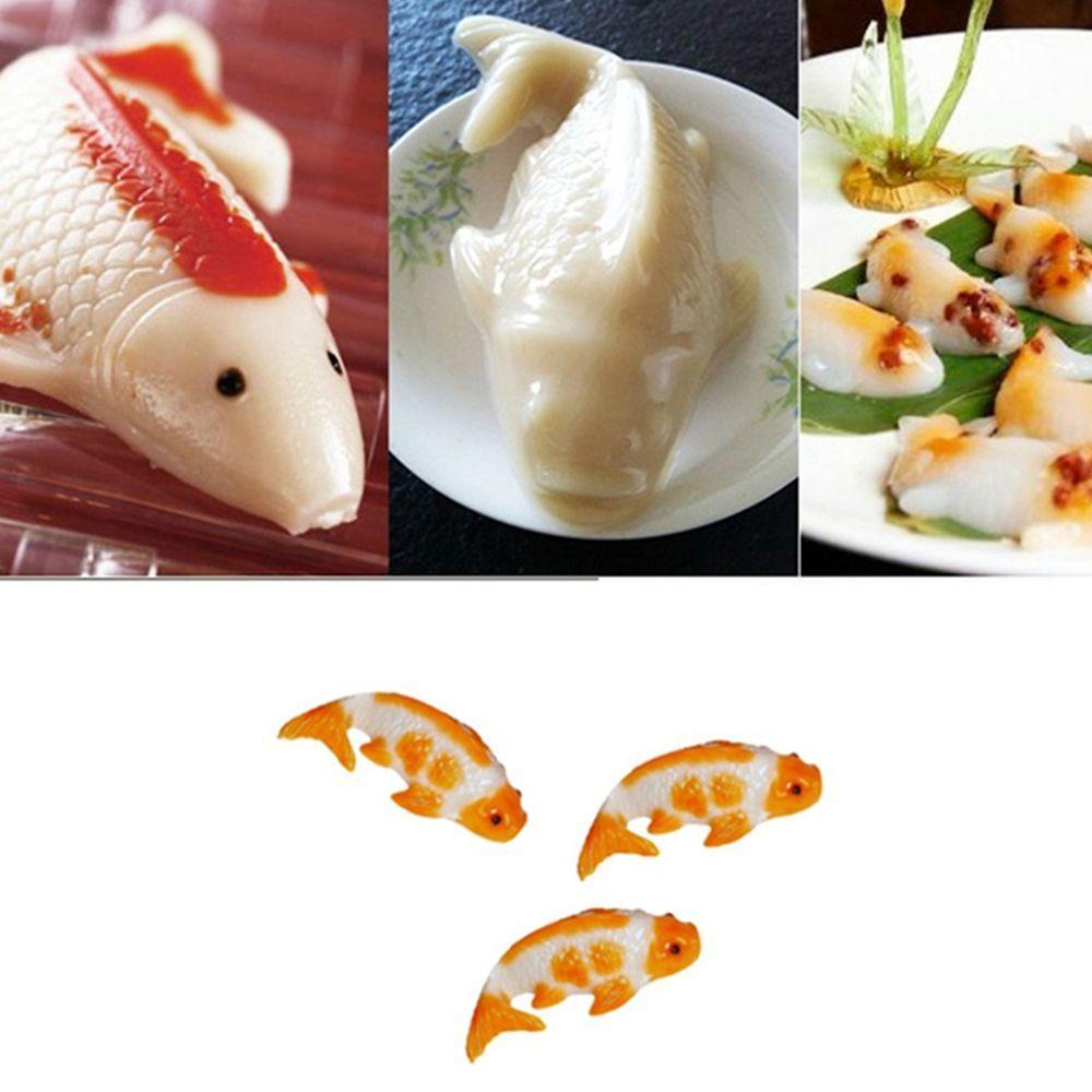 3D Koi Fisch Geleeform Handgemacht Sugarcraft Fondant DIY Backwerkzeuge Form Schokolade Küche