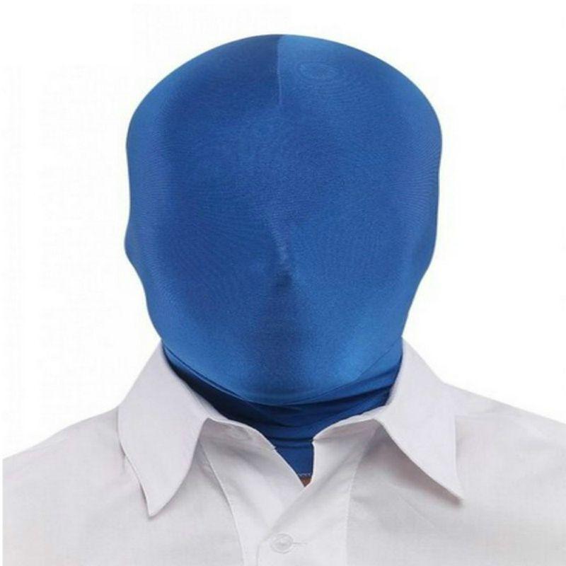 Sexy Cosplay Halloween Party Lycra Spandex Zentai Offene Augen Mund Vollmaske Kapuze