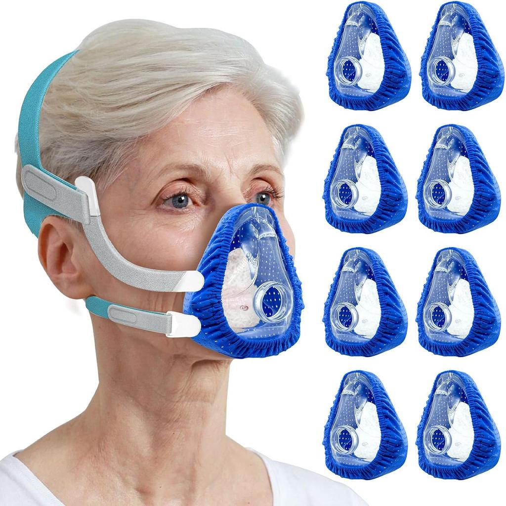 Zmywalny Pokrowiec Na Maseczkę Twarzową CPAP Wkładki Tkanina Komfort Miękkie Pokrowce Zmniejszają Wycieki Powietrza Podrażnienia Skóry Podkładka Do Maski Nosowej Wentylator