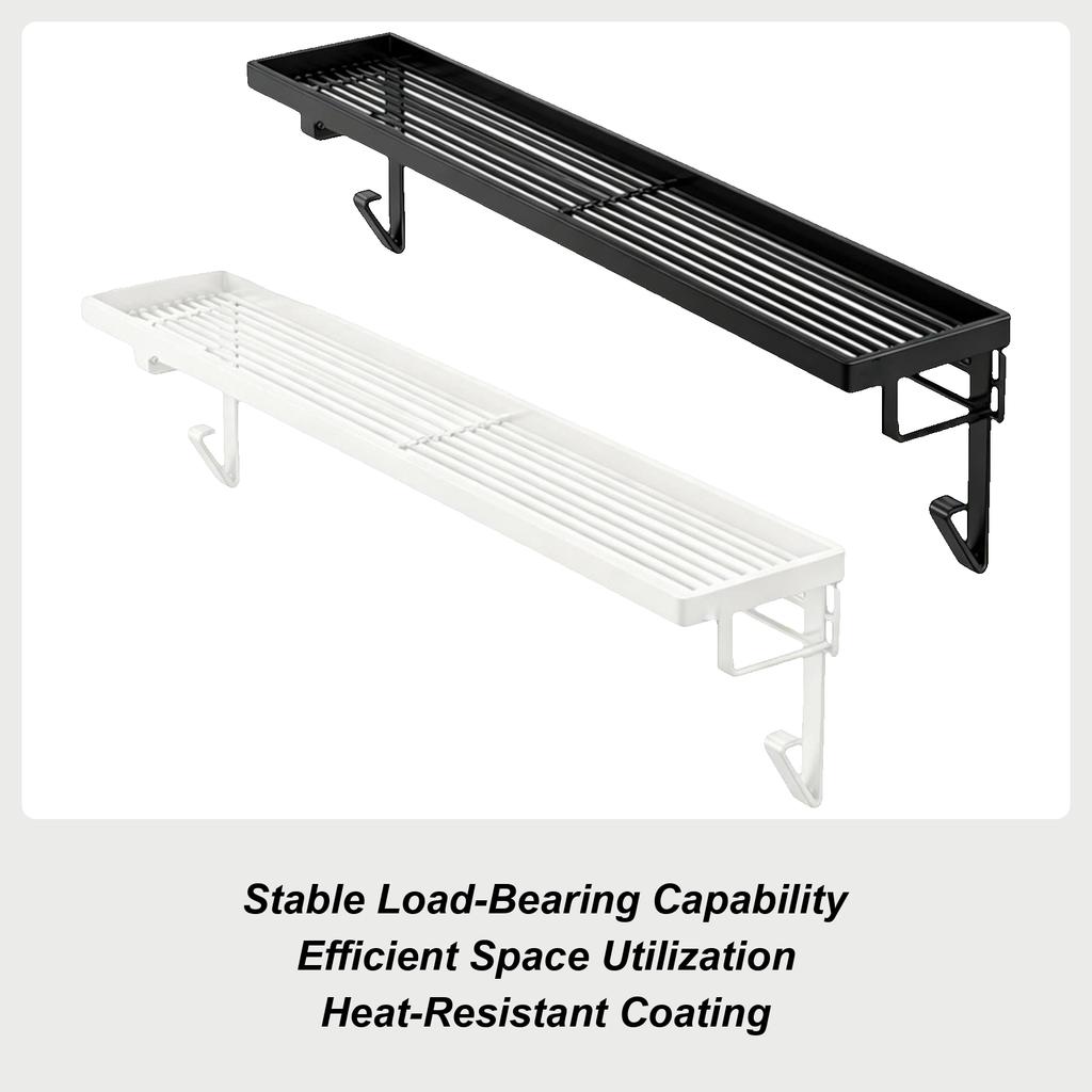 Radiator Cover Shelf Iron Storage Rack No Drilling Heat-resistant Radiator Top Cover For Hotel Dorm Bedroom Bathroom Kitchen