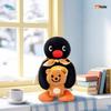 Portachiavi Peluche Pinguino Originale Bambola Ornamento per Zaini