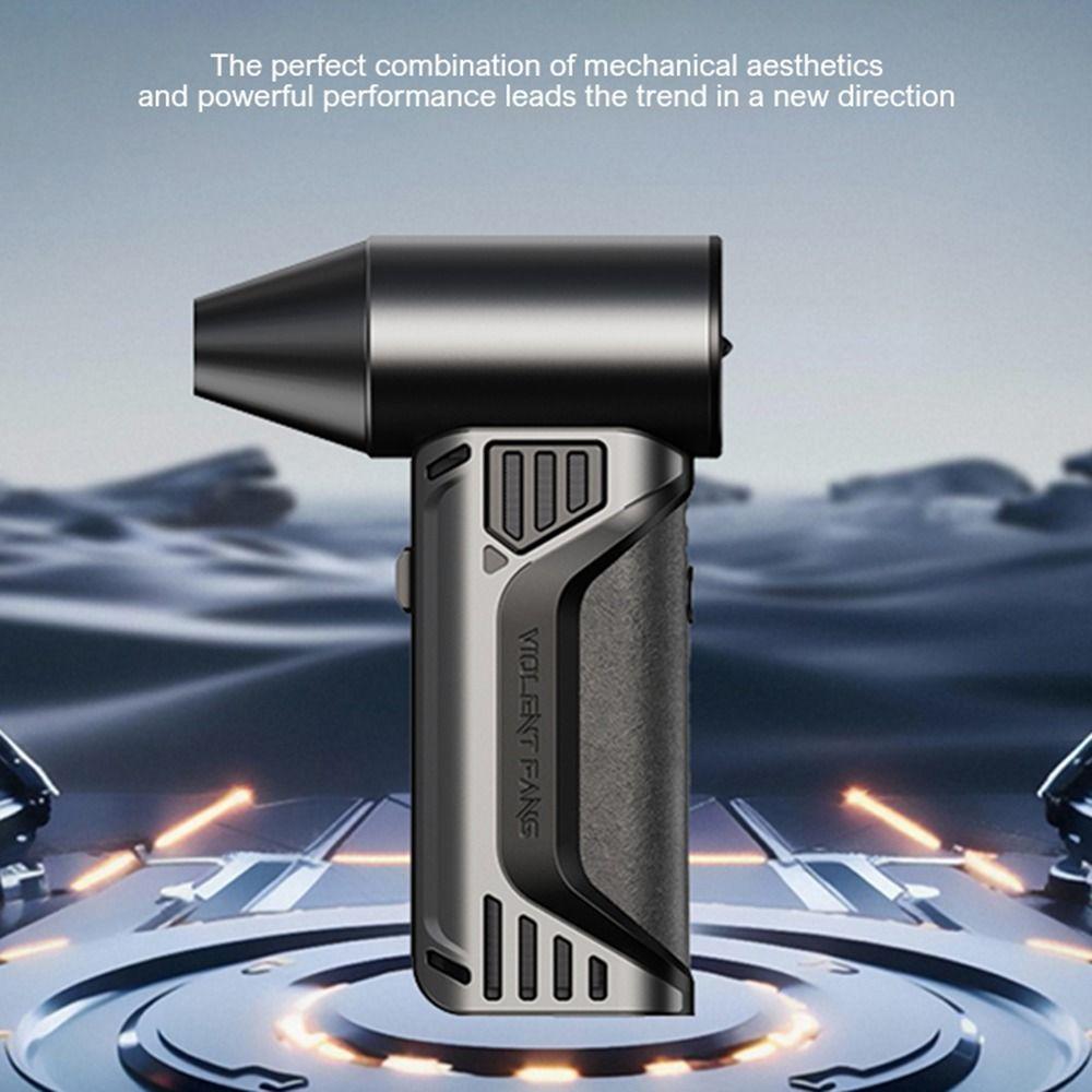 160000RPM Mini Turbo Jet Fan High-Speed Powerful Dust Blower Handheld Violent Fan Outdoor Camping