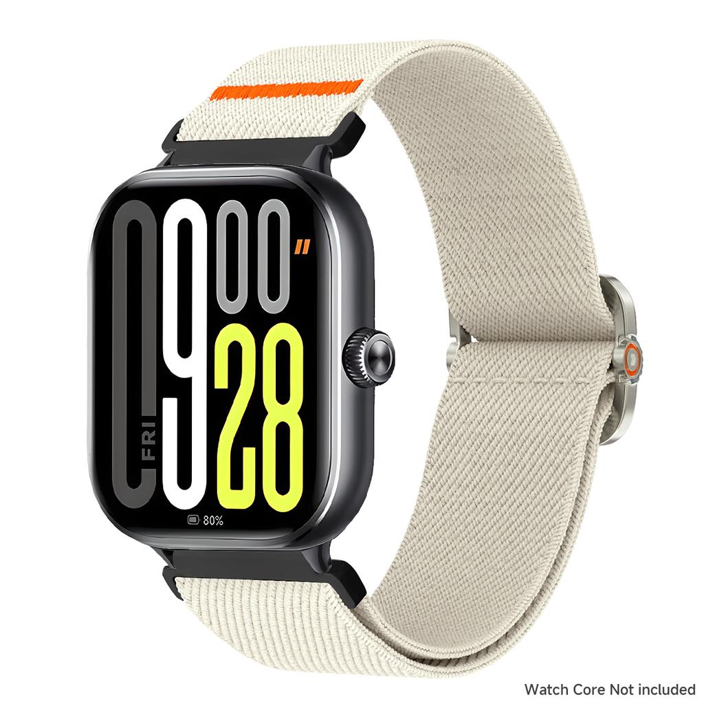 Elastic Nylon Band For Xiaomi Watch Miband 9/8 Pro Braided Sport Strap For Redmi Watch 6 5 4 Smartwatch Bracelet Accessories