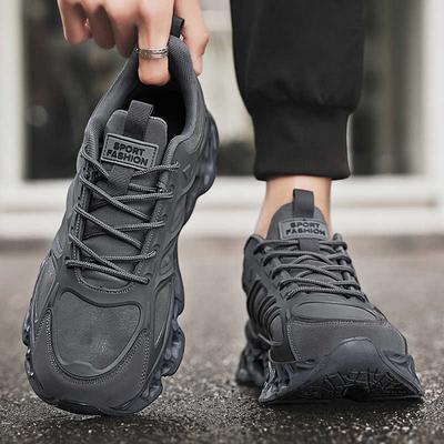Moda Media Temporada Otoño-Primavera Hombres Marcas de Lujo Calzado Hombres Zapatillas Skateboard Hombres Zapatos de Marca Famosa Deporte Súper Marca