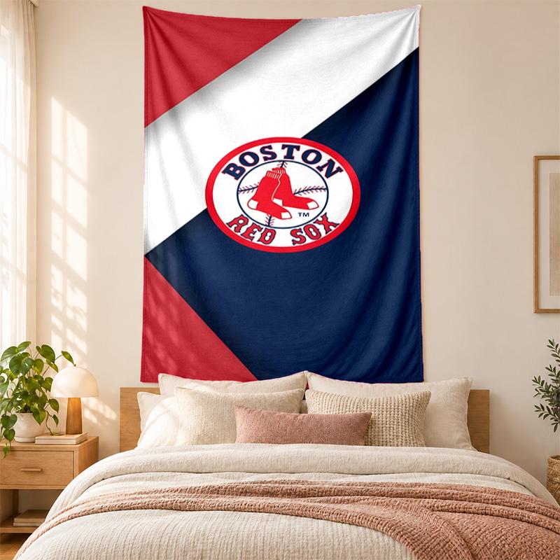 Arazzo Boston Red Sox alta qualità per decorare pareti di soggiorno, camera da letto, dormitorio ideale come wall art per camera da letto o regalo di festa