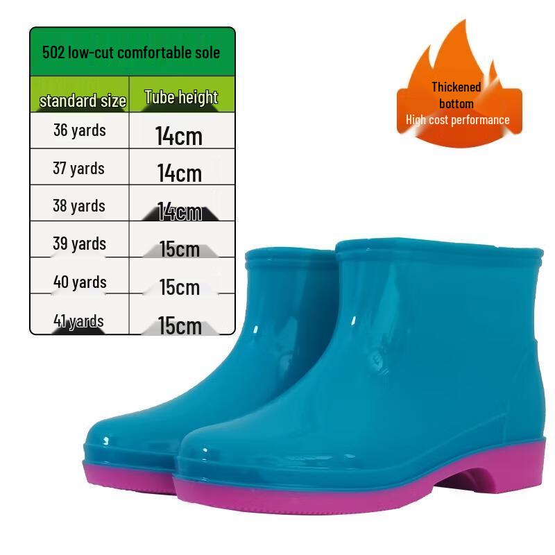 Xiaobu Forest Men s Waterproof Work Rain Boots