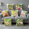 Yotsubaa Enjoy Everything Pillow Cover Simple Solid Color Design Surprise For Multiple Bedroom Styles