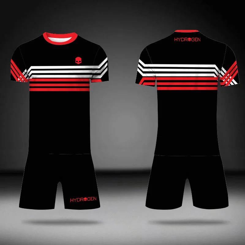 2025 Sommar Snabbtorkande Sport 2-delade Outfits Utomhus Tennis Badminton Basket T-shirt Och Shorts med Dragsko Set Sportkläder