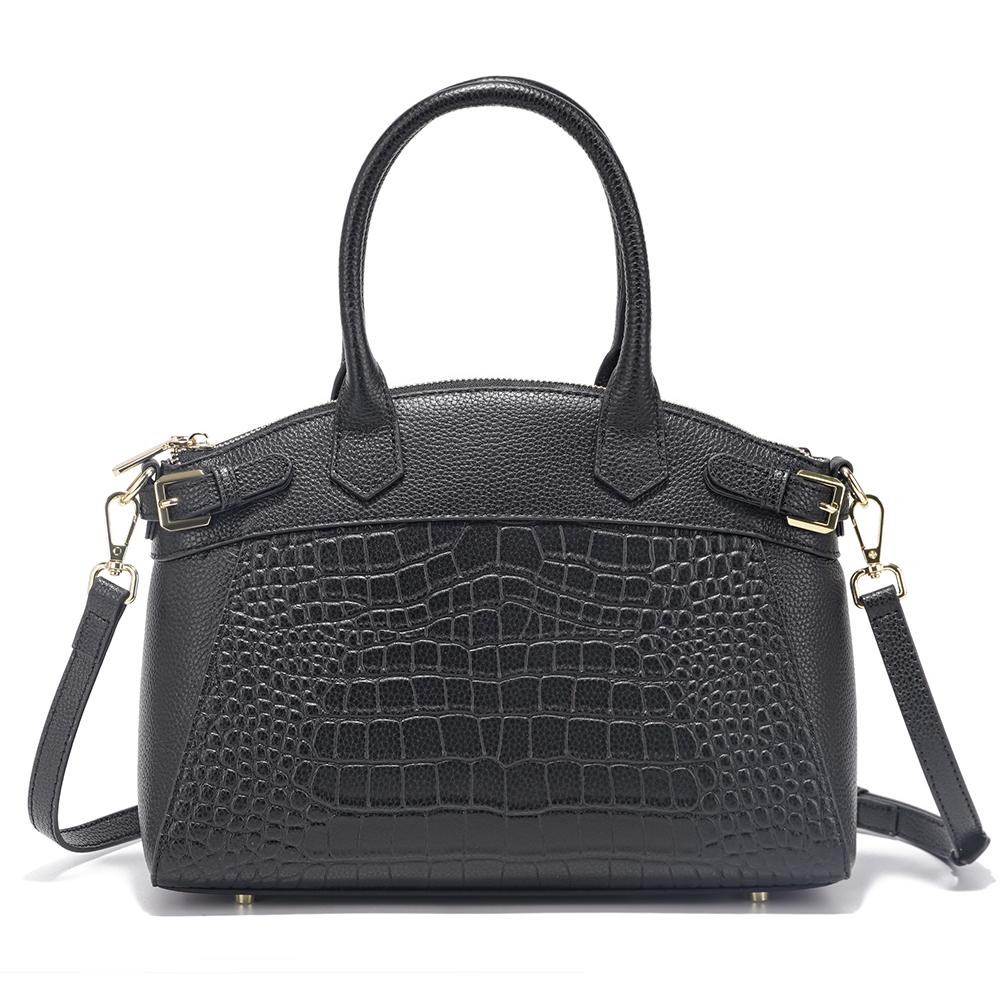 Zency Women's Large Capacity Luxury Leather Tote Shoulder Handbag Shopper Bag