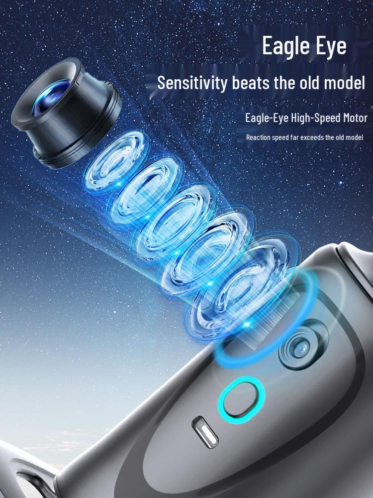 360° AI Auto-Follow Gimbal with Face Recognition