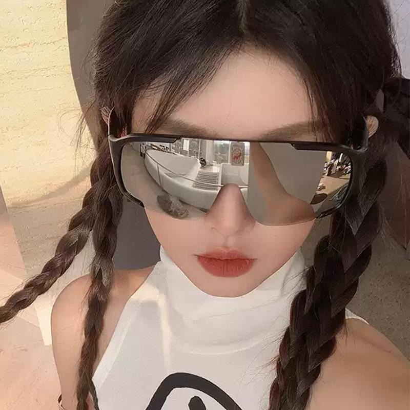 Lunettes de soleil de cyclisme d'extérieur pour femmes Y2K élégantes coupe-vent lunettes de soleil pour hommes alpinisme ski lunettes de soleil pour femme