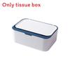 Dispenser per Salviette Umidificate Moderno in Materiale PP con Coperchio per Organizzazione Casa Ufficio