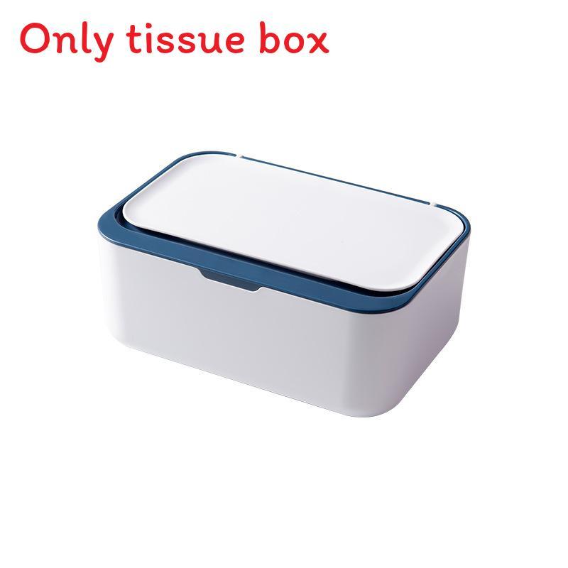 Dispenser per Salviette Umidificate Moderno in Materiale PP con Coperchio per Organizzazione Casa Ufficio