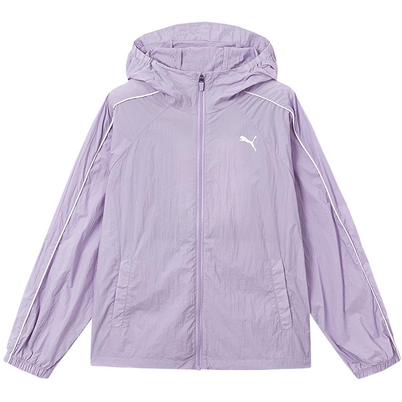 PUMA Kids' Summer Hooded UV Protection Jacket