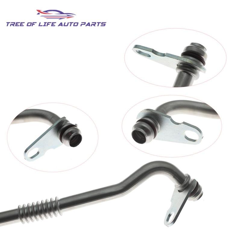 1/2/5 Turbo Charger Oil Return Pipe Tube Hose For Ford Transit MK7 06-14 Land Rover Defender 12-16 2.4 TDCi 6C1Q6K677CB LR004444