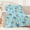 Decke warm weich lustig Plüschdecke für Sofa Wohnzimmer süßes Zimmer Büro Schlafzimmer kawaii Reise Sam Geschenk t-Smoking Flanell