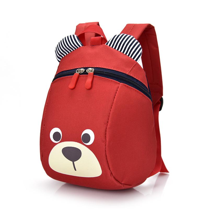 Korean Style Cartoon Anti-Lost Schoolbag for Kindergarten Boys & Girls Aged 1-5