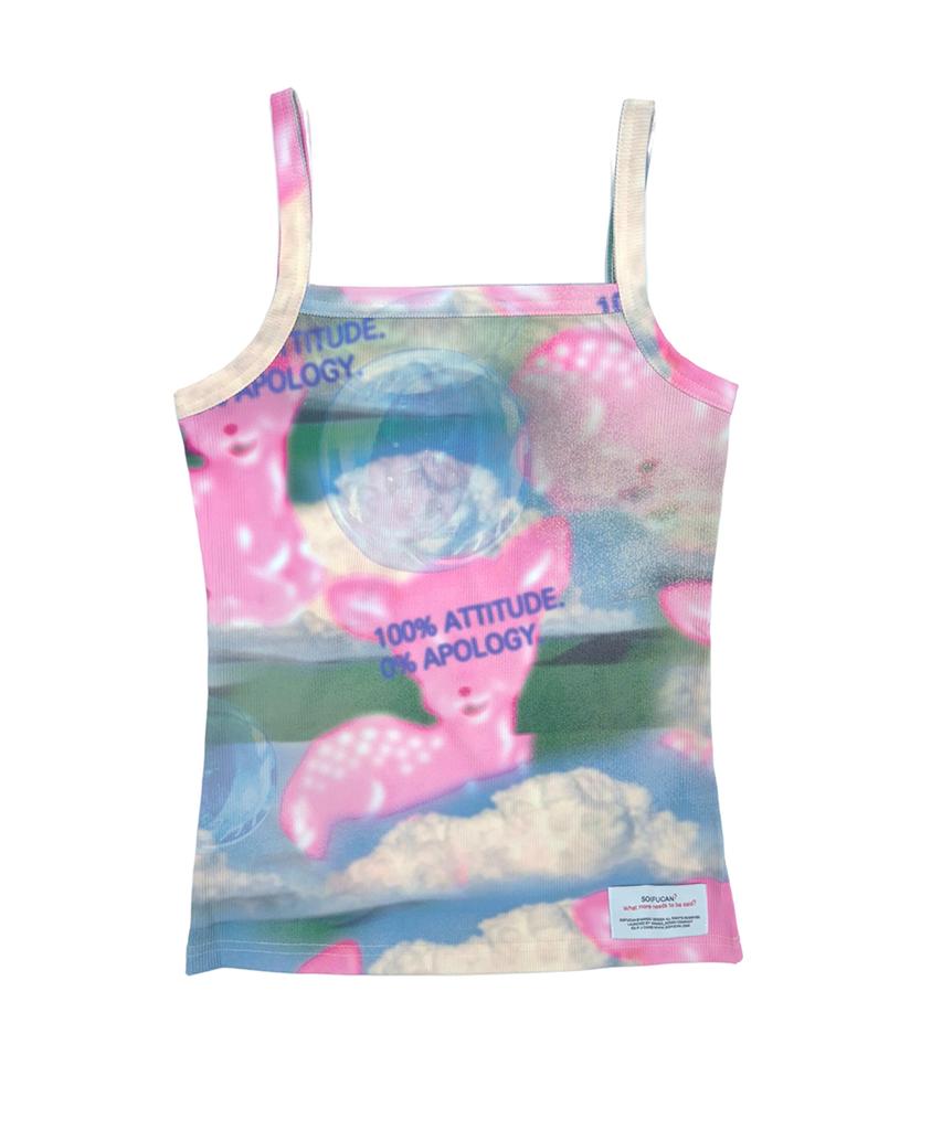 Soipeuyukaen Drawing Full Print Sleeveless