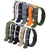 18MM 20MM 22MM Nylon Watch Band Sport Casual Straps Replacement With Stainless Steel Buckle For Men Women's Watch Accessories