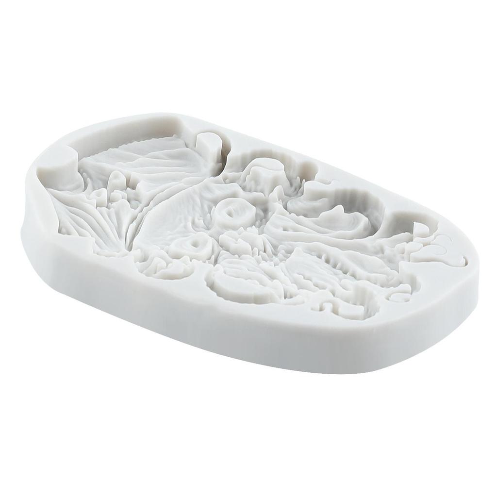 Skull Pirate Silicone Molds Octopus Pirate Fondant Mold Cake Decorating Tools Cupcake Topper Candy Chocolate Gumpaste Mold