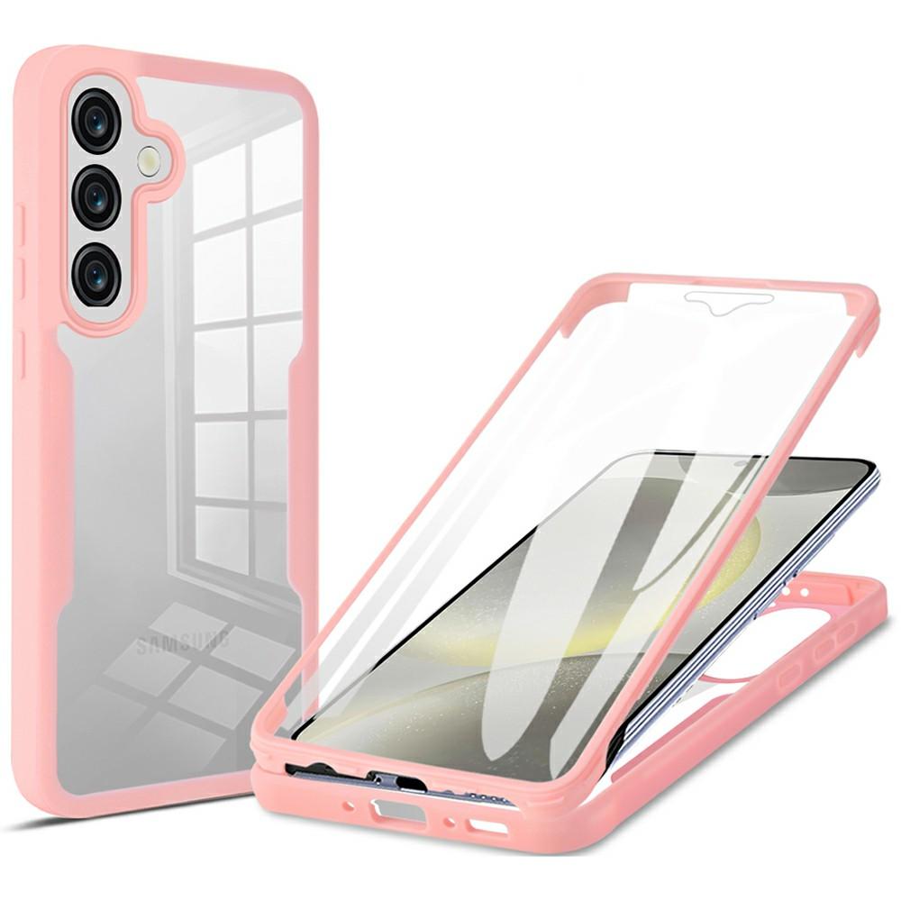 For Samsung Galaxy A36 5G/A56 5G Case Acrylic+TPU Clear Phone Cover with PET Screen Film