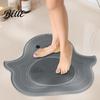 Health Feet Care Silicone Safe Little Yellow Rub Mat Tool Foot Duck Design Anti-Slip Suction