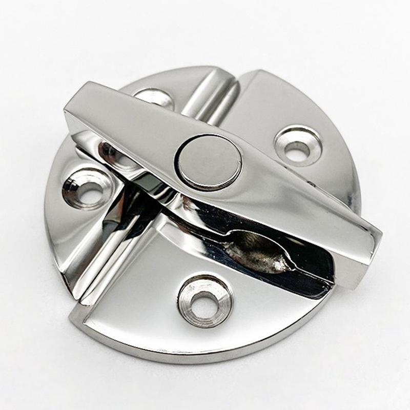 SXR-Marine Grade Stainless Steel Boat Door Cabinet Hatch Round Turn Button Twist Catch Latch Marine Hardware Accessories