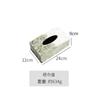 Luxury Natural Seashell Decor Tissue Box Creative Home Storage for Living Room Table