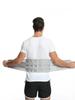 Adjustable Working Waist Back Brace Lumbar Support Belt With Four Support Bars,two Fish Scale Springs