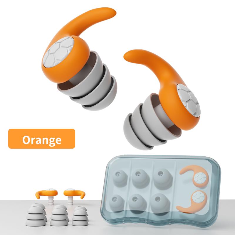 1 Set Ear Plugs For Sleeping Tapones Para Dormir Noise Reduction Waterproof Swimming Ear Plug Protection Oordopjes Earplugs Set