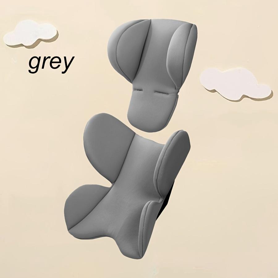 

Car Seat Cushion Stroller Mat Baby Changing Pad Universal Waist Head Protector Four Seasons Use Safe For Youngsters Gift сірий
