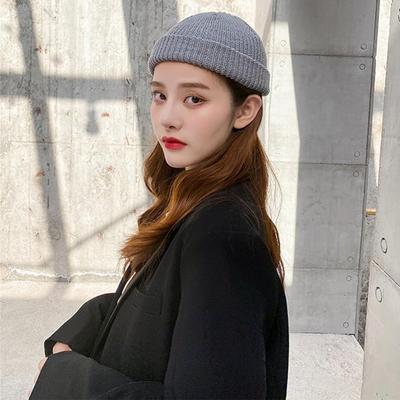 Women's Beanie Fur Hat Short Beanie Fashion Beanie Ribbed Hat LK-BN01