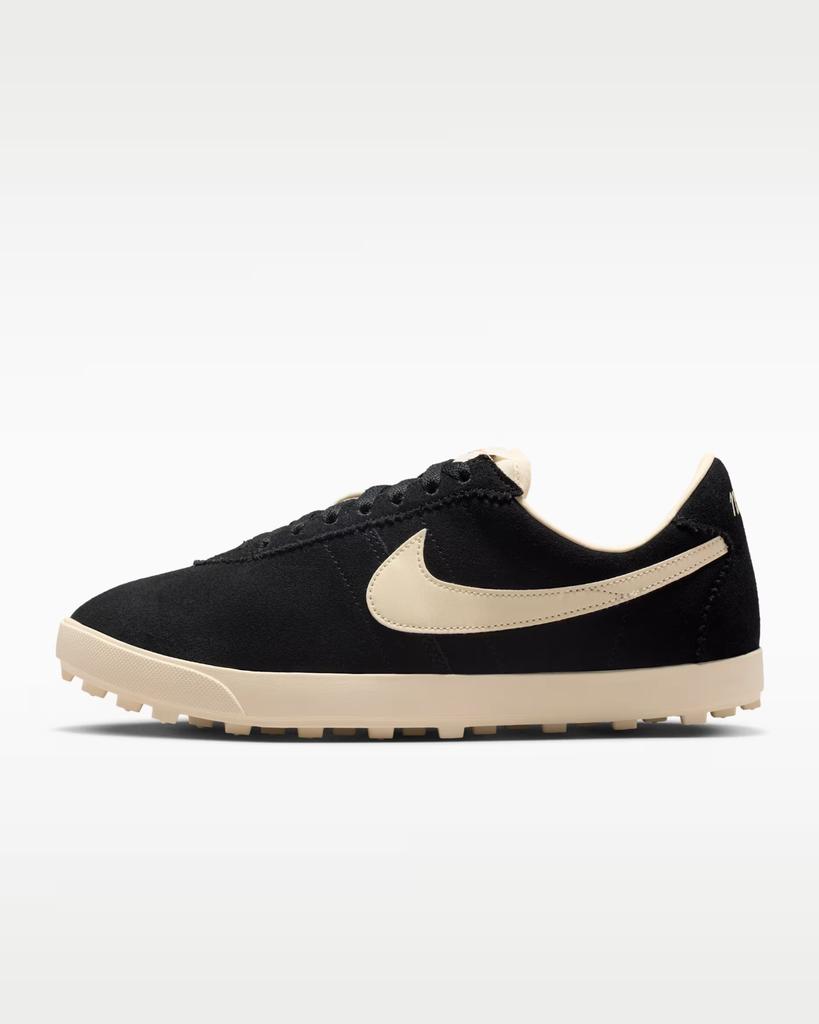IQ7611-001 Nike Astrograbber Suede "Black/Muslin" (Women's)