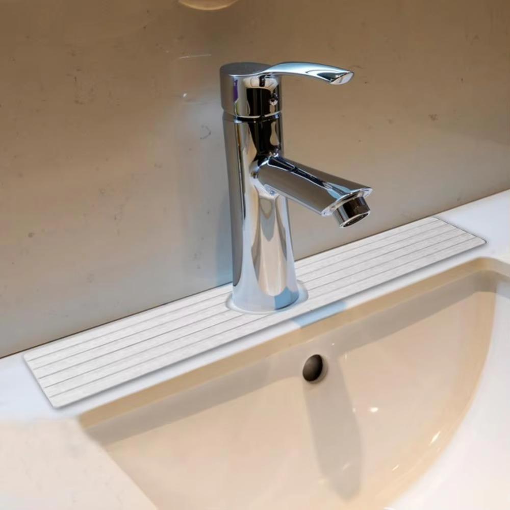 Rectangular Washbasin Quick Dry Hard Mat Anti-slip Quick-drying Sink Pad  Countertop