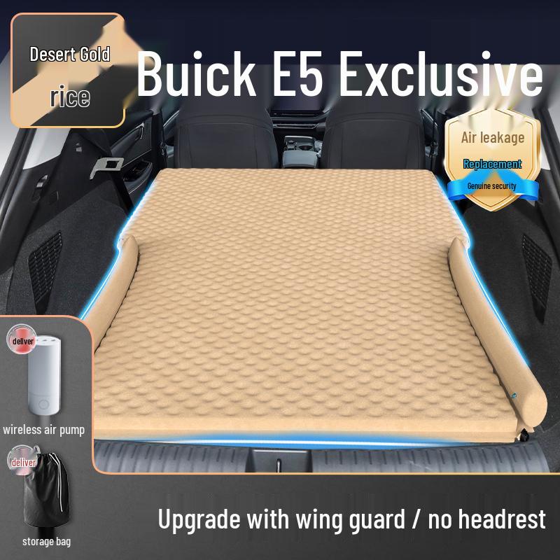 Buick E5 Inflatable Car Mattress - Trunk & Rear Seat Sleeping Essential