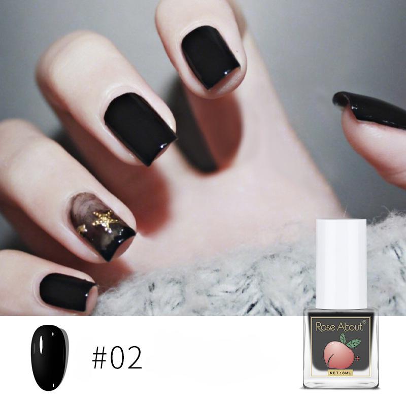 

Лак для ногтей на водной основе, прозрачный цвет, без запекания, долговечный, отрываемый, прозрачный глянцевый лак для ногтей 02