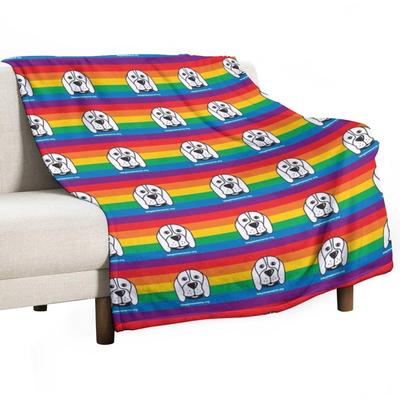Koc Pride Wielofunkcyjny Miękki Pluszowy Kratka Luksusowy Koc Miękkie Koce