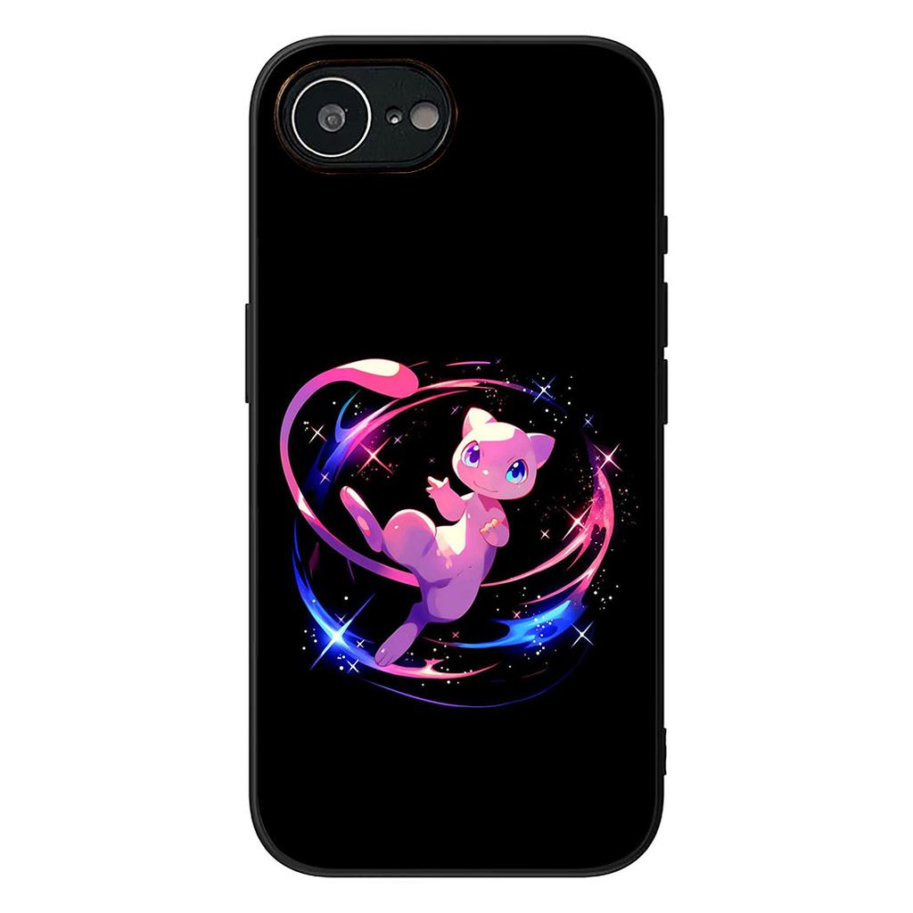 P-Pikachus Mew P-Pokemons Mewtwo Casing Cover for Apple iPhone 12 13 Mini XS 11 Pro Max 7 8 Plus XR SE 2022 SE3 + 8+ Phone Case