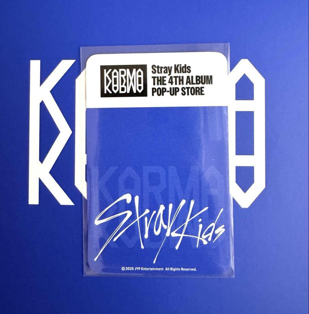 [USED] StrayKids KARMA Sawela Kidro Hyunrikus Trading Card