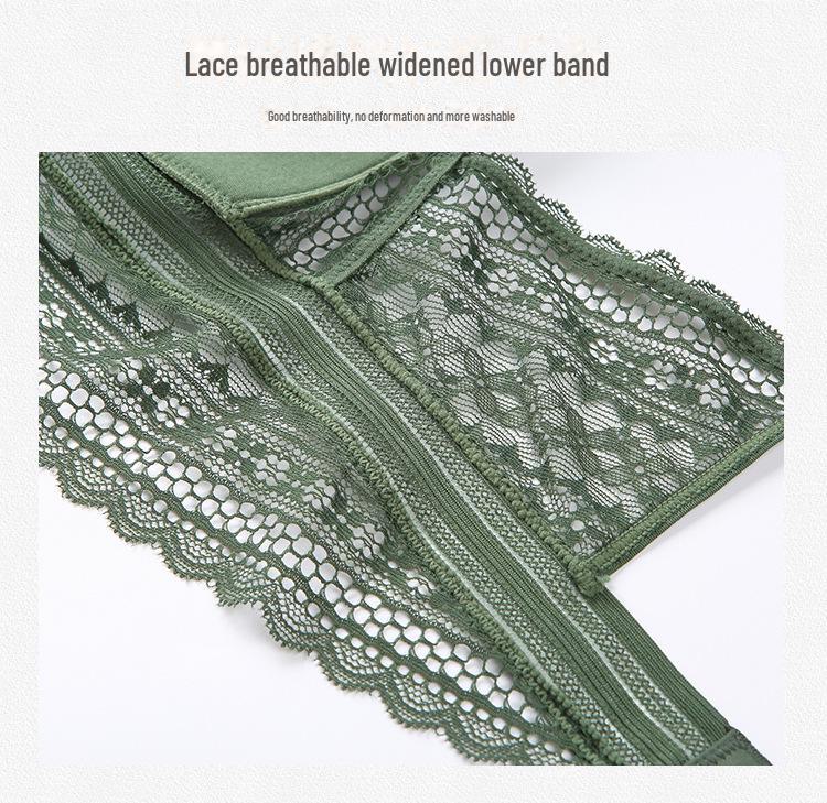 Soutien Triângulo Francês de Renda Elegante - Sem Aro, Design Sexy nas Costas