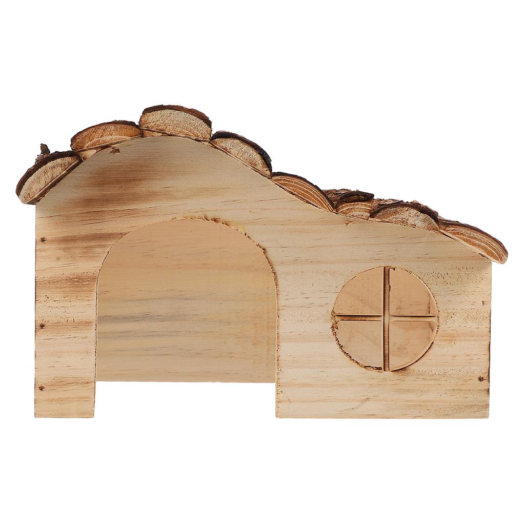 Buy 1pc Safe Delicate Creative Hamster Arch House Hamster Wood House